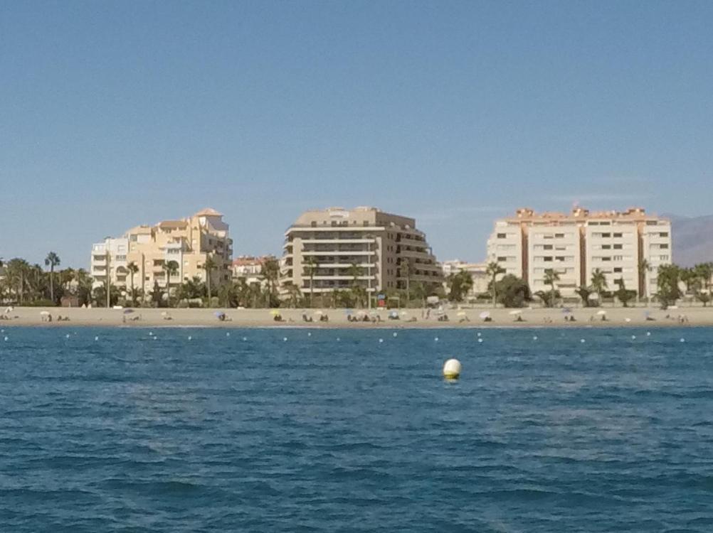 Apartamento Sotavento 1ª línea de playa Roquetas de Mar Exterior foto