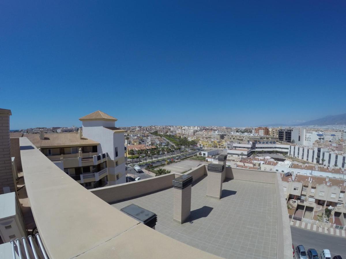 Apartamento Sotavento 1ª línea de playa Roquetas de Mar Exterior foto